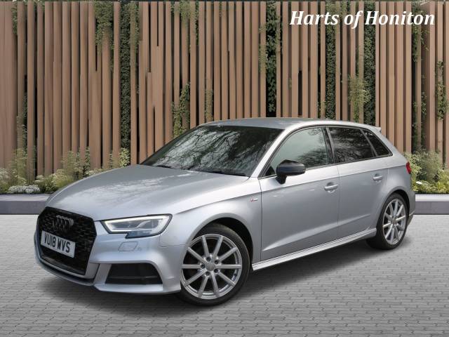 Audi A3 1.5 Black Edition TFSi Petrol Turbo 5DR Hatchback Petrol Silver