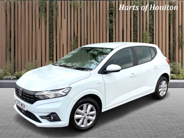 Dacia Sandero 1.0 Comfort TCe Petrol Turbo 5DFR Hatchback Petrol White