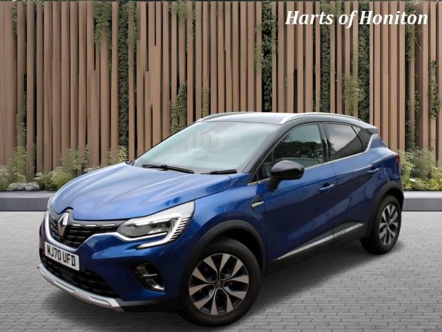 Renault Captur 1.0 S Edition TCE 100 Petrol Turbo 5DR Hatchback Petrol Blue/black Roof