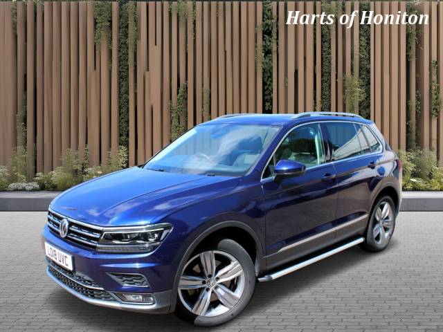 Volkswagen Tiguan 2.0 TSi 180 4Motion SEL Petrol Turbo DSG 4x4 Auto Four Wheel Drive Petrol Atlantic Blue