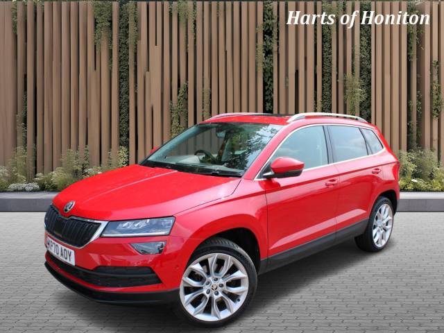 Skoda Karoq 2.0 Edition TDi 4x4 DSG Auto Four Wheel Drive Diesel Red