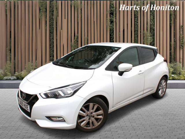 Nissan Micra 1.0 Acenta iG-T 100 Xtronic Petrol Auto 5DR Hatchback Petrol White