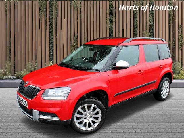 Skoda Yeti Outdoor 1.2 SE TSI 110 Petrol Turbo Hatchback Petrol Red
