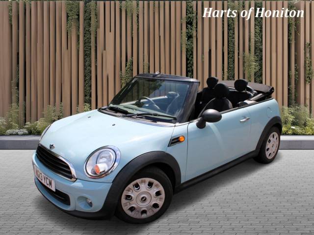 Mini Convertible 1.6 One 2DR Convertible Auto Convertible Petrol Blue