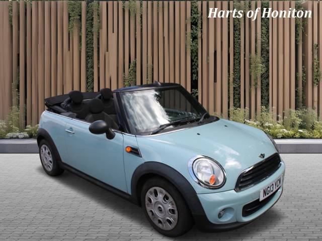 2013 Mini Convertible 1.6 One 2DR Convertible Auto