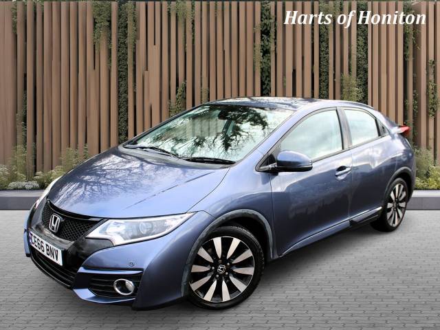 Honda Civic 1.4 SE Plus i-VTEC [Nav] Hatchback Petrol Blue