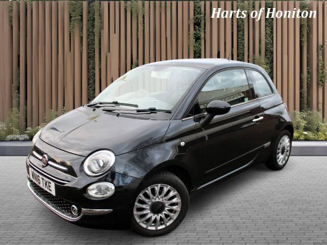 Fiat 500 0.9 Lounge TwinAir Petrol Turbo 3DR Hatchback Petrol Black