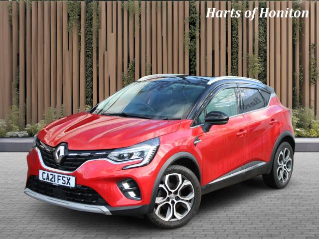 Renault Captur 1.3 TCE 140 S Edition 5dr Automatic EDC Hatchback Petrol Red/black