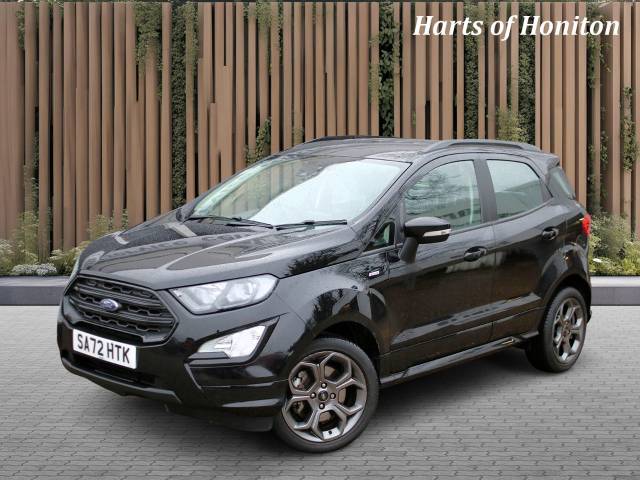 Ford Ecosport 1.0 ST-Line EcoBoost 125 Petrol Turbo Hatchback Petrol Black