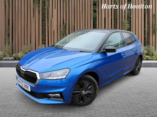 Skoda Fabia 1.0 Colour Edition TSi 110 Petrol Turbo DSG 5DR Auto Hatchback Petrol Blue/black Roof