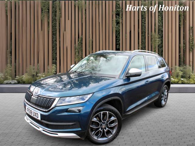 Skoda Kodiaq 2.0  Scout TDi 190 4x4 DSG 7 Seat Turbo Diesel Auto Four Wheel Drive Diesel Blue