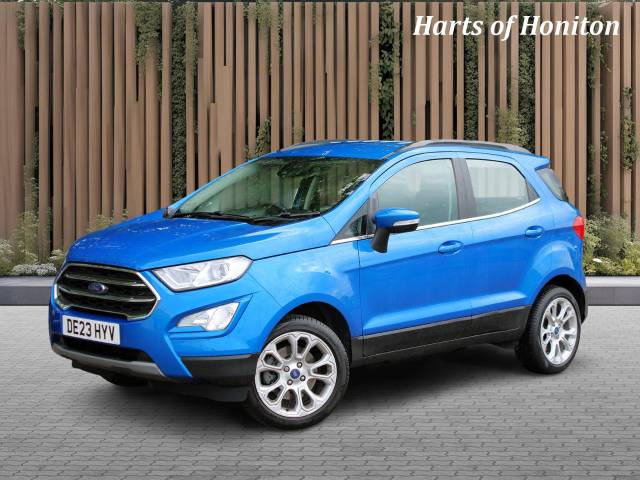 Ford Ecosport 1.0 EcoBoost 125 Titanium 5dr Hatchback Petrol Blue