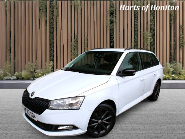 Skoda Fabia 1.0 Black Edition TSi Petrol Turbo 5DR Estate Estate Petrol White
