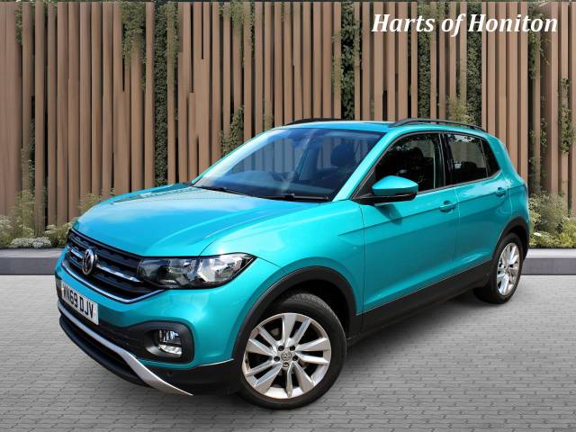 Volkswagen T-cross 1.0 SE TSi 115 Petrol Turbo Hatchback Petrol Turquoise