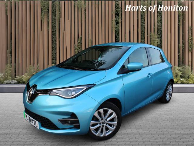Renault Zoe 0.0 Iconic R110 80kW 50kWh Rapid Charge Electric 5DR Auto Hatchback Electric Blue
