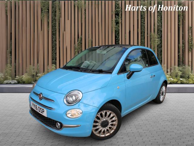 Fiat 500 1.2 Lounge 3DR Hatchback Petrol Blue