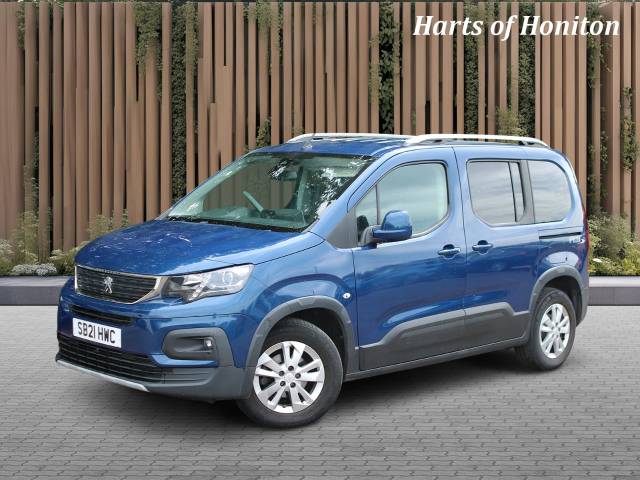 2021 Peugeot Rifter 1.5 Allure Premium Blue HDi 100 Wheelchair Adapted Vehicle