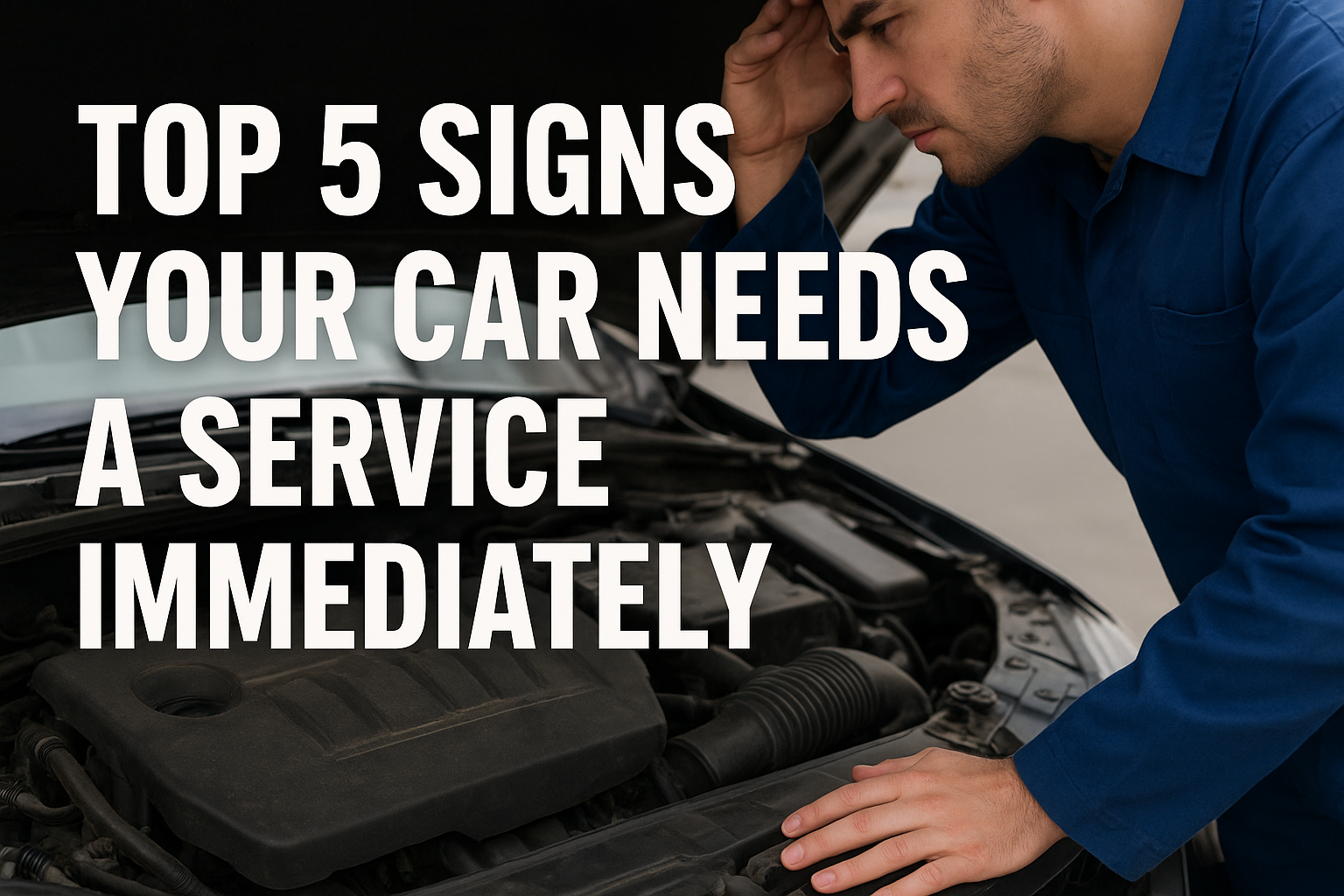 Top 5 Signs Your Car Needs a Service Immediately