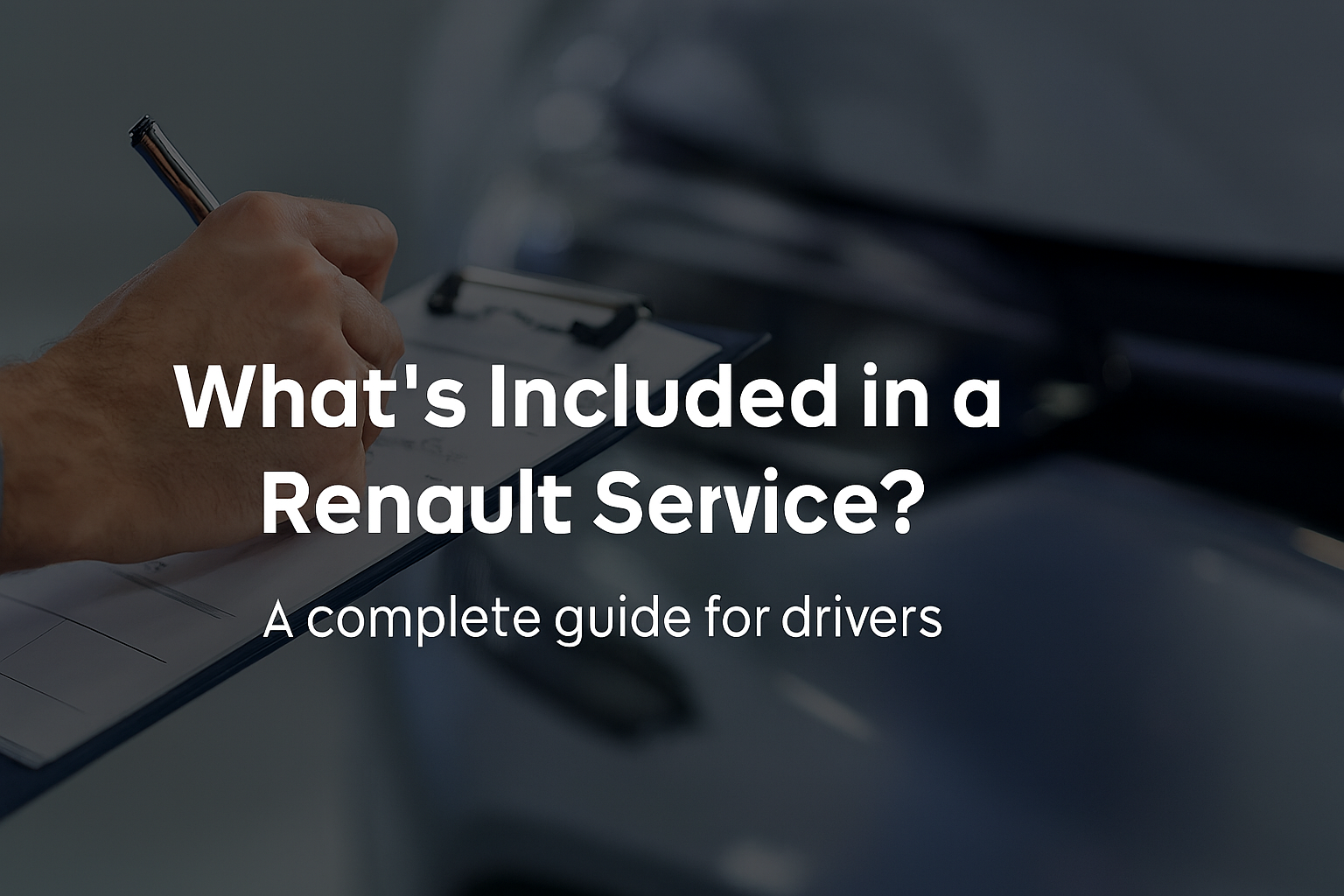 What’s Included in a Renault Service? A Complete Guide for Drivers